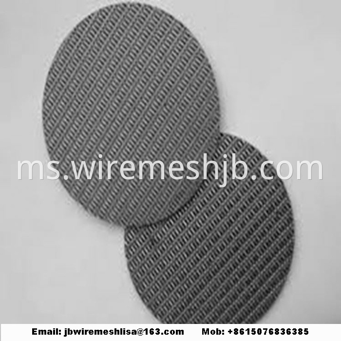 Stainless Steel Sintered Filter Mesh